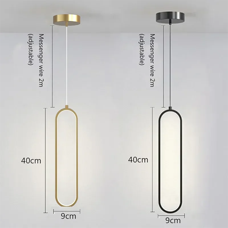 Modern Minimalist LED Pendant