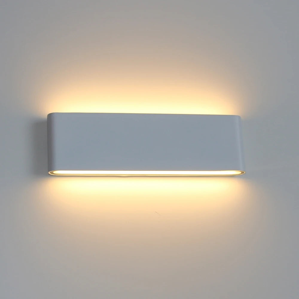 6W/12W/24W LED Waterproof Wall Lamp - Outdoor/Indoor Aluminum