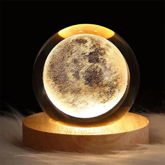 Galaxy 3D Crystal Ball Lamp