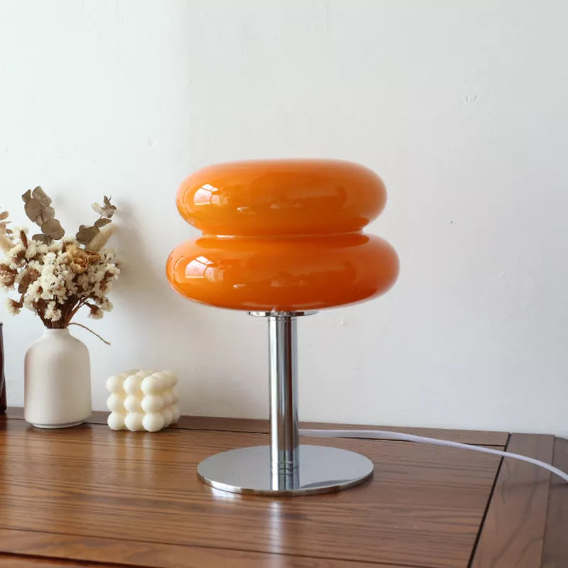 Macaron Glass Table Lamp – Trichromatic Dimming